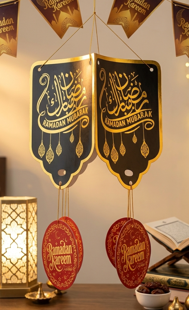 Hanging Four Side Ramadan Decoration