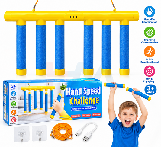 Hand Speed Challenge Game for Kids – Reaction & Reflex Training Toy
