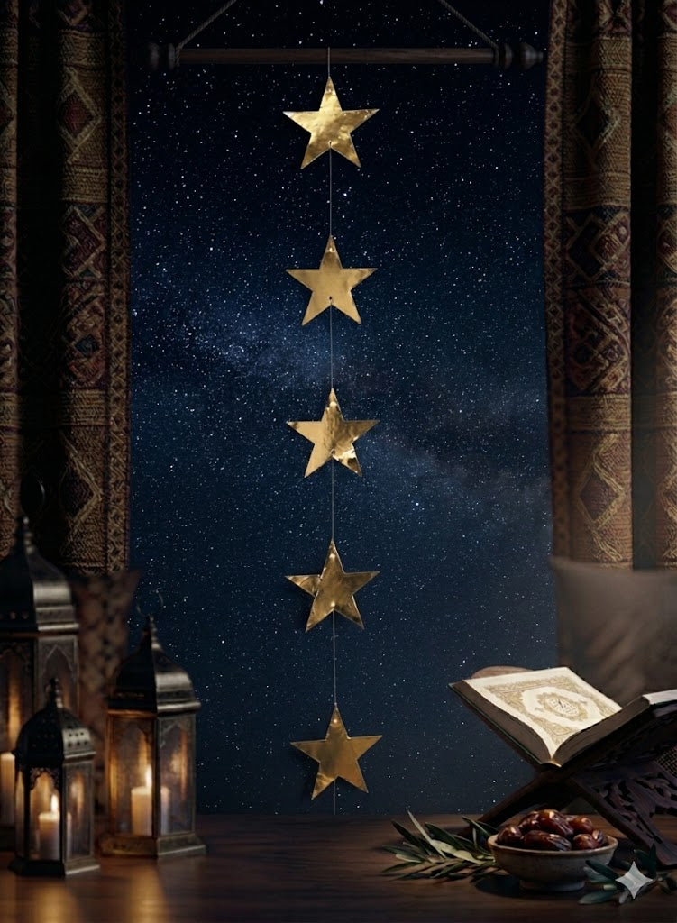 Star 5 Pc Hanging Decoration