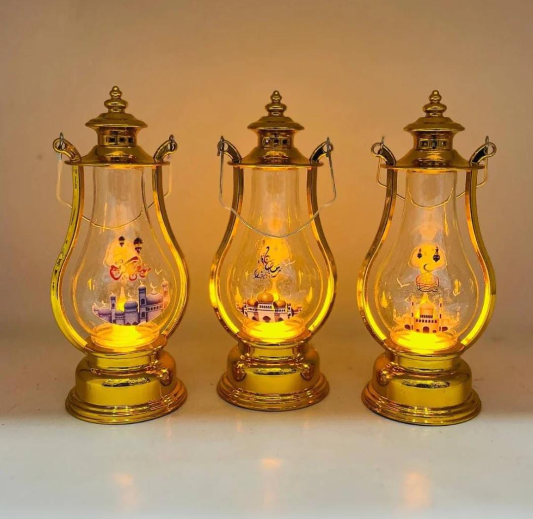 Ramadan Golden Lattern Decoration