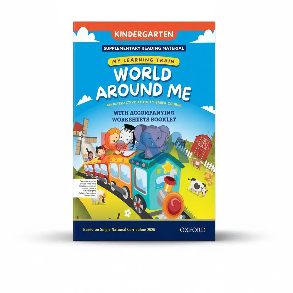 My Learning Train World Around Me Kindergarten Book