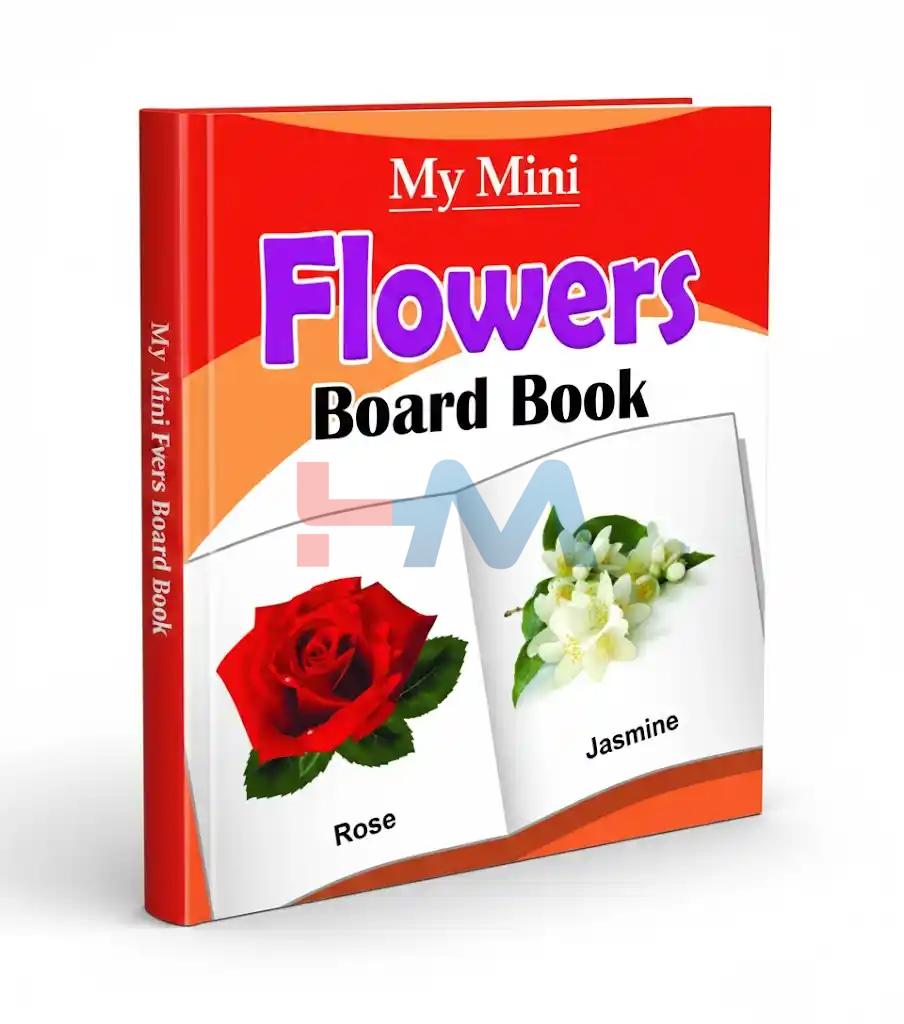 My Mini Flower Board Book For Kid
