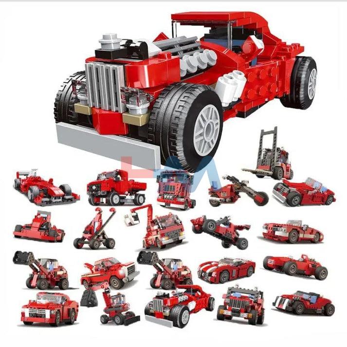 Multificence 20 Vechile Building Block  31010 Set  278+PCS