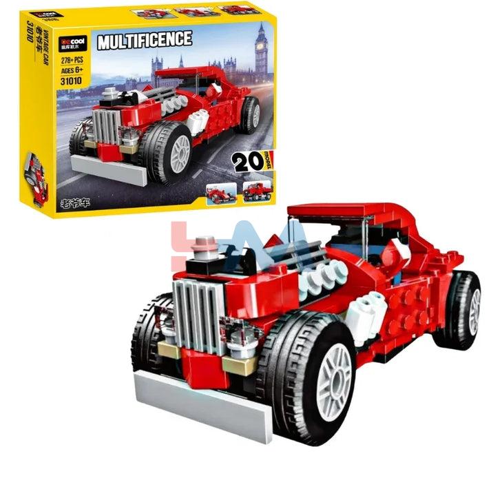 Multificence 20 Vechile Building Block  31010 Set  278+PCS