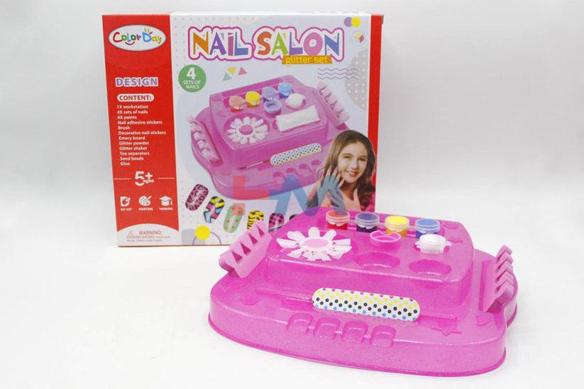 Nail Salon Glitter Set For Girls