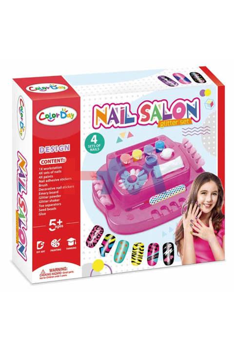 Nail Salon Glitter Set For Girls