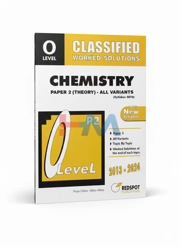 O Level Classified Chemistry Paper 2 Theory Topical Unsolved Worked Solution