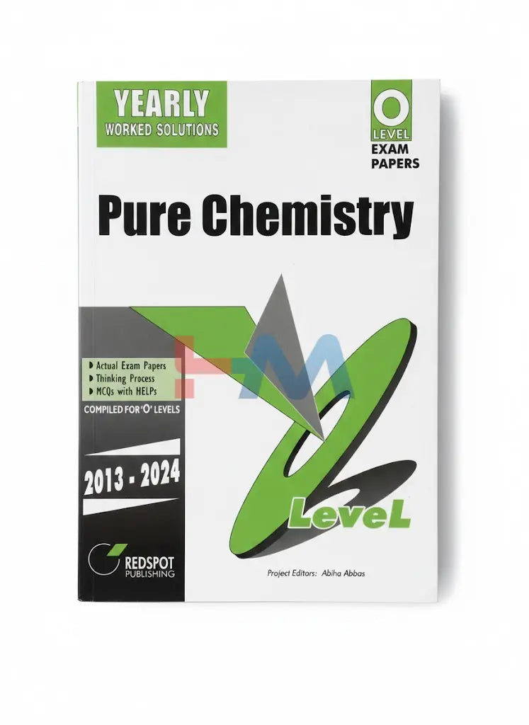 O Level Pure Chemistry Paper 1 & 2 Yearly Worked Solution