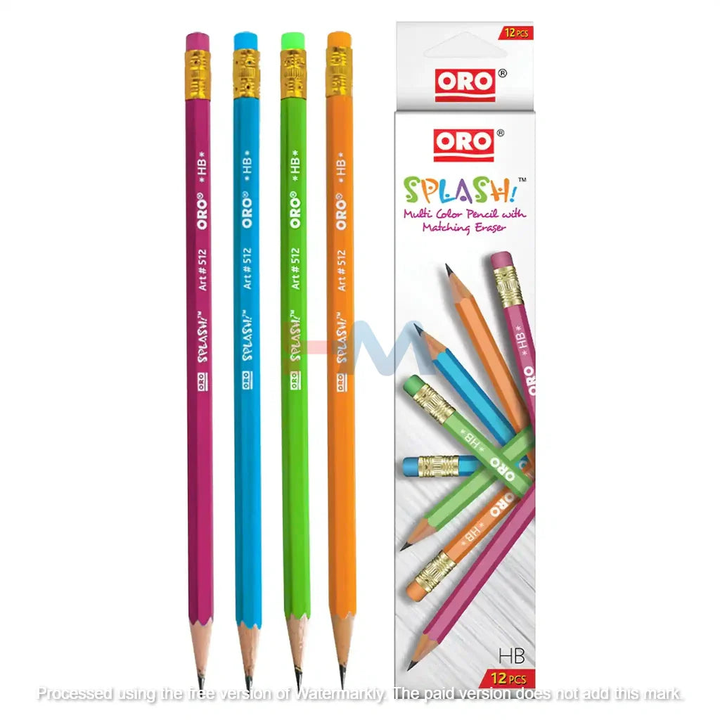 Oro Splash Pencil -12Pcs
