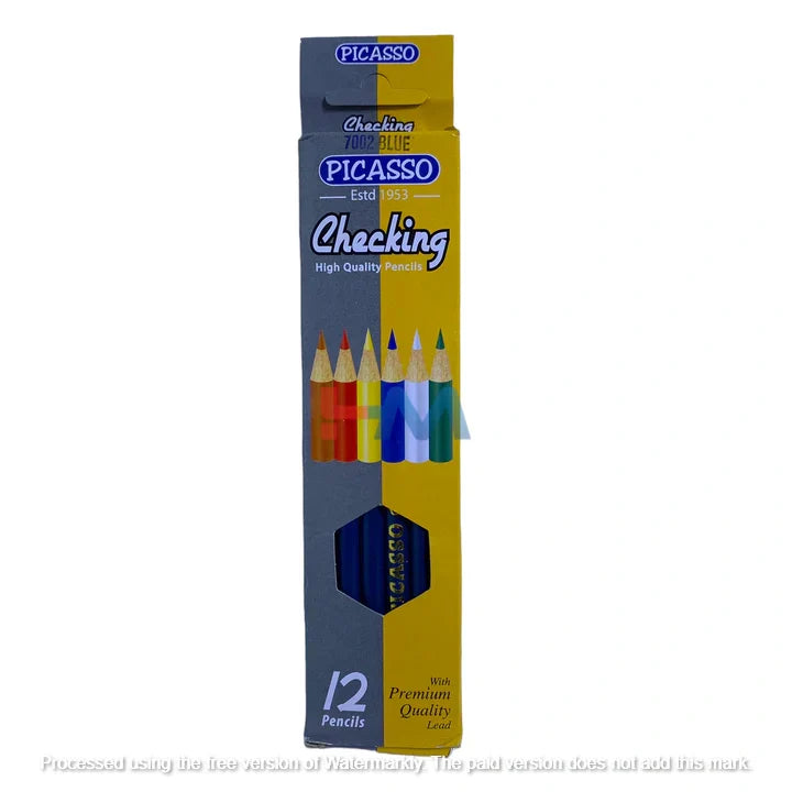 Picasso Checking Pencil Pack Of 12