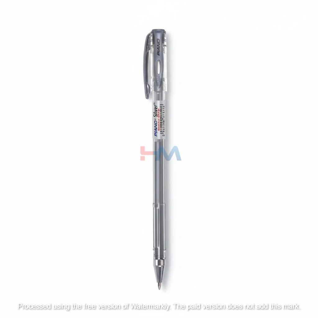 Piano Gel Pen Golden/Silver 1-PC