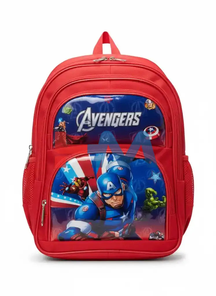 Red Avengers Kid BackPack (16 Inch)