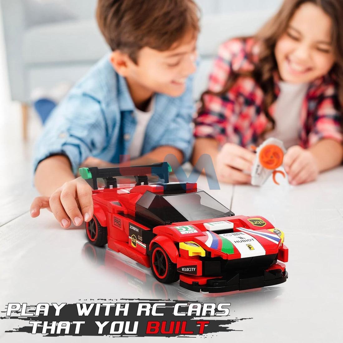 R/C Sports Car Building Block Set 230Pc