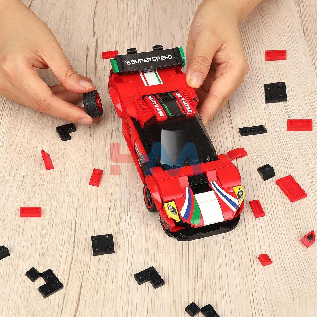 R/C Sports Car Building Block Set 230Pc
