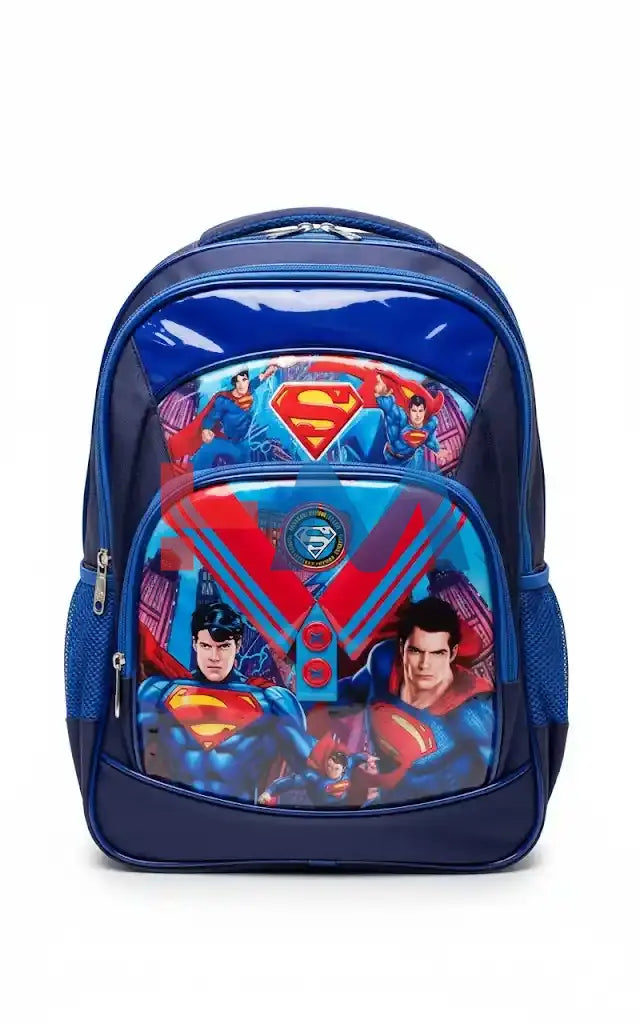 SuperMan Blue Kids Bag (18 Inch)