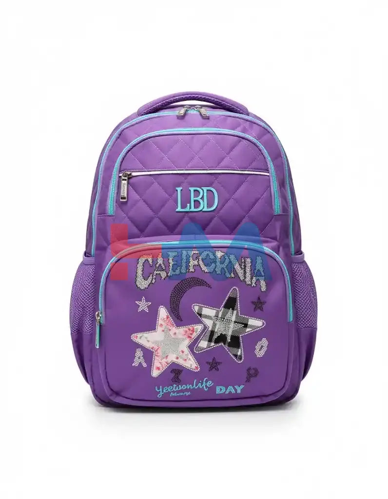 Sparkle Heart Day School Bag (20 Inch)
