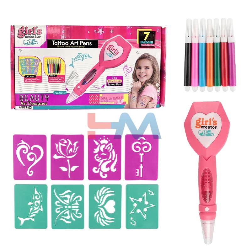 Tatoos Art Washable Pen For Girls