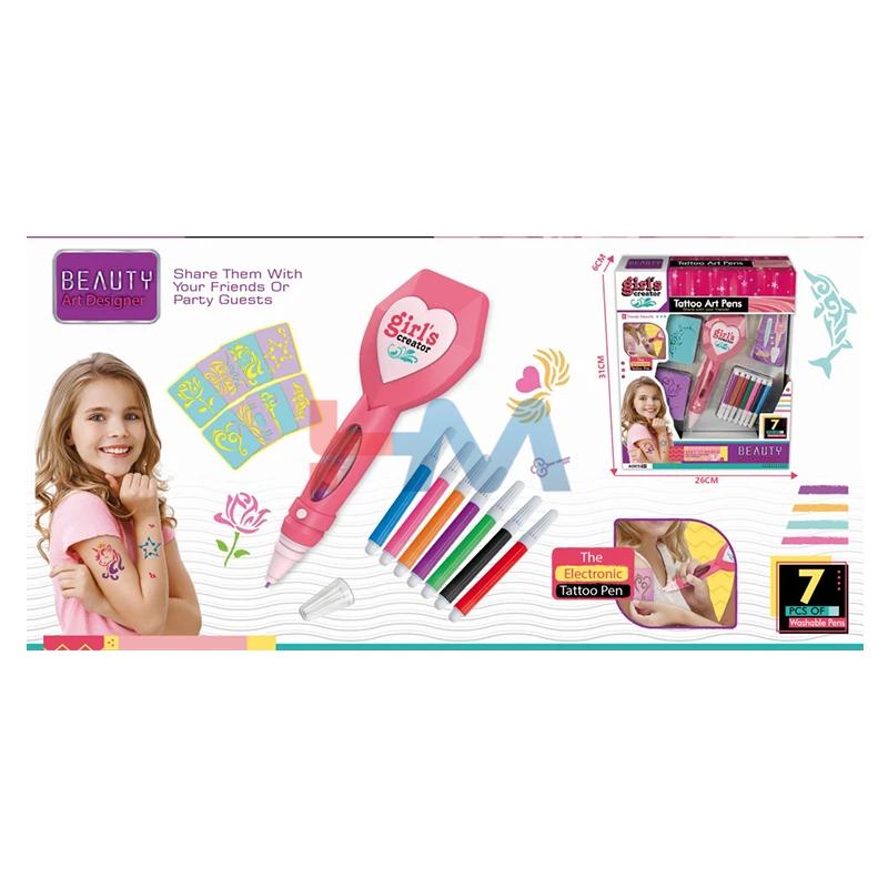 Tatoos Art Washable Pen For Girls