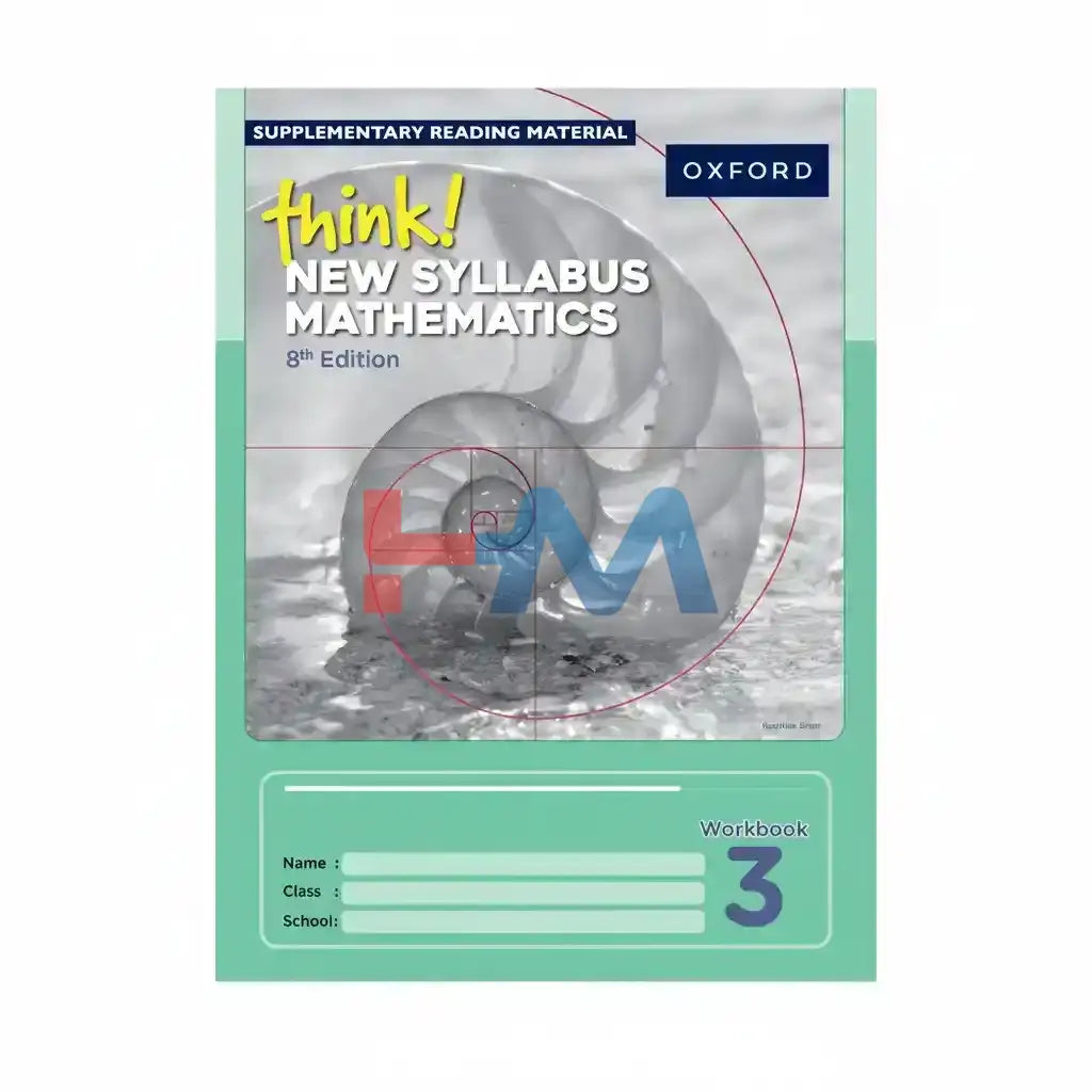 Oxford Think New Syllabus Mathematics Workbook 3 8th Edition