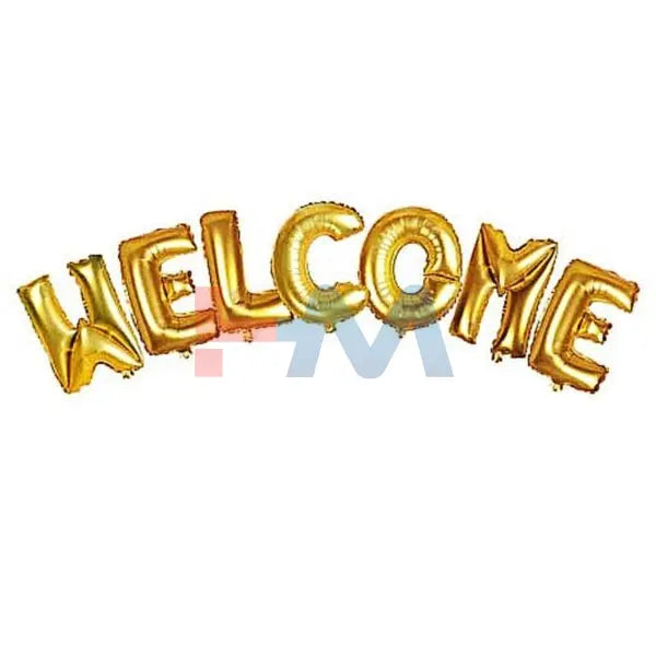 Welcome Foil Balloons