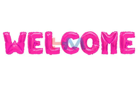 Welcome Foil Balloons