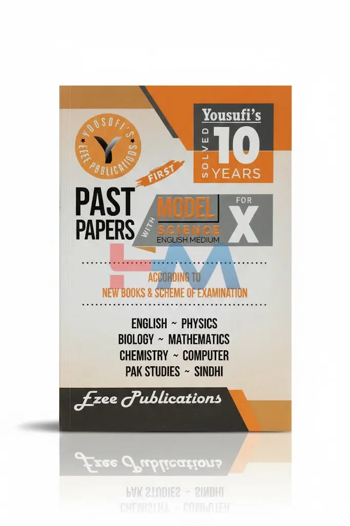 Yousufi’s 10 Years Solved Past Papers X Science
