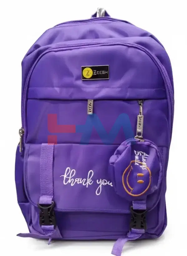 Zeesh Always Smile School Bag