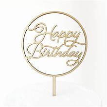 Happy Birthday Gold & Black Theme Mega Deal