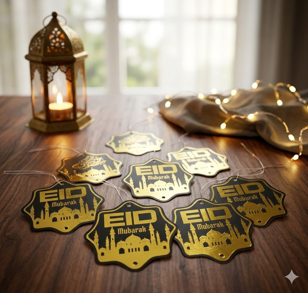 5 Pc Eid Mubarak Hanging For Decoration for 1 PC