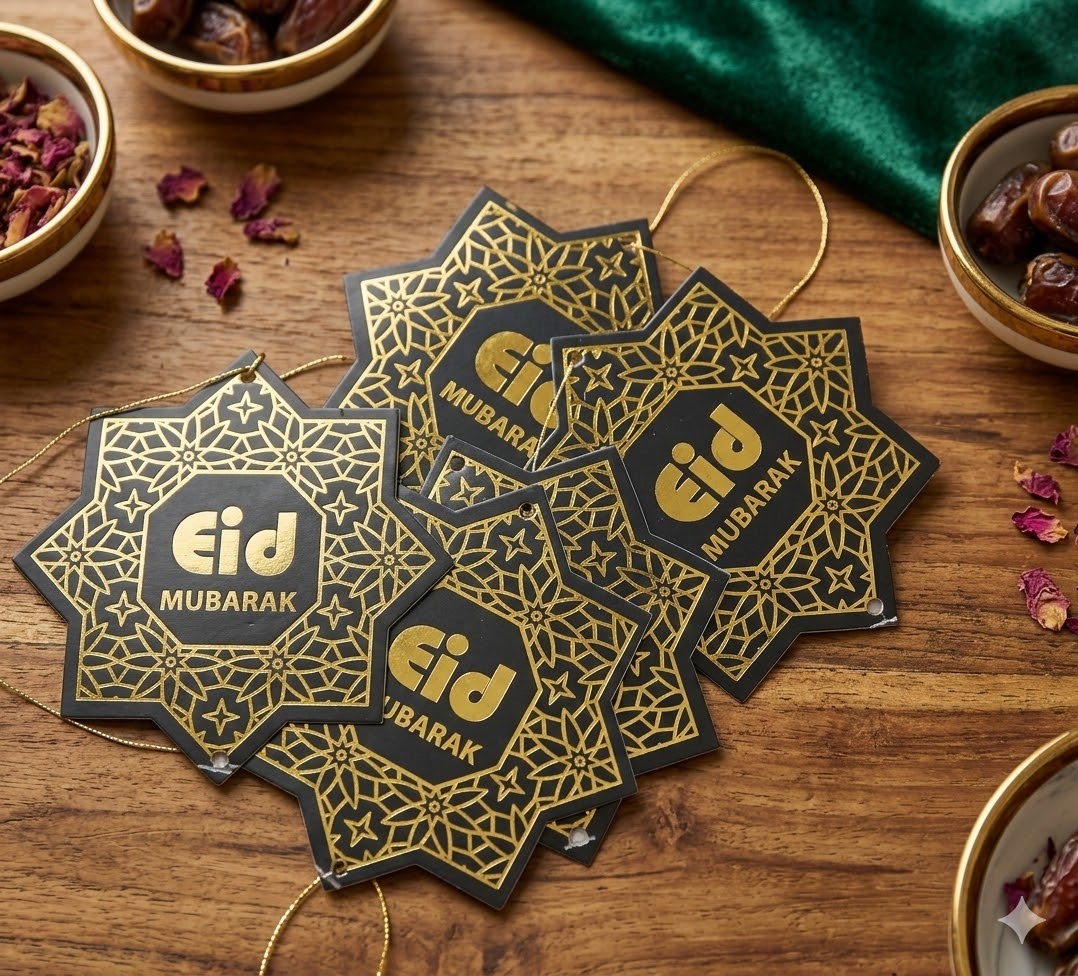 5 Pc Eid Mubarak Hanging For Decoration for 1 PC